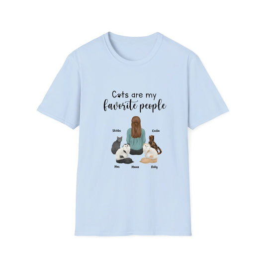 Cats Custom Softstyle T-Shirt